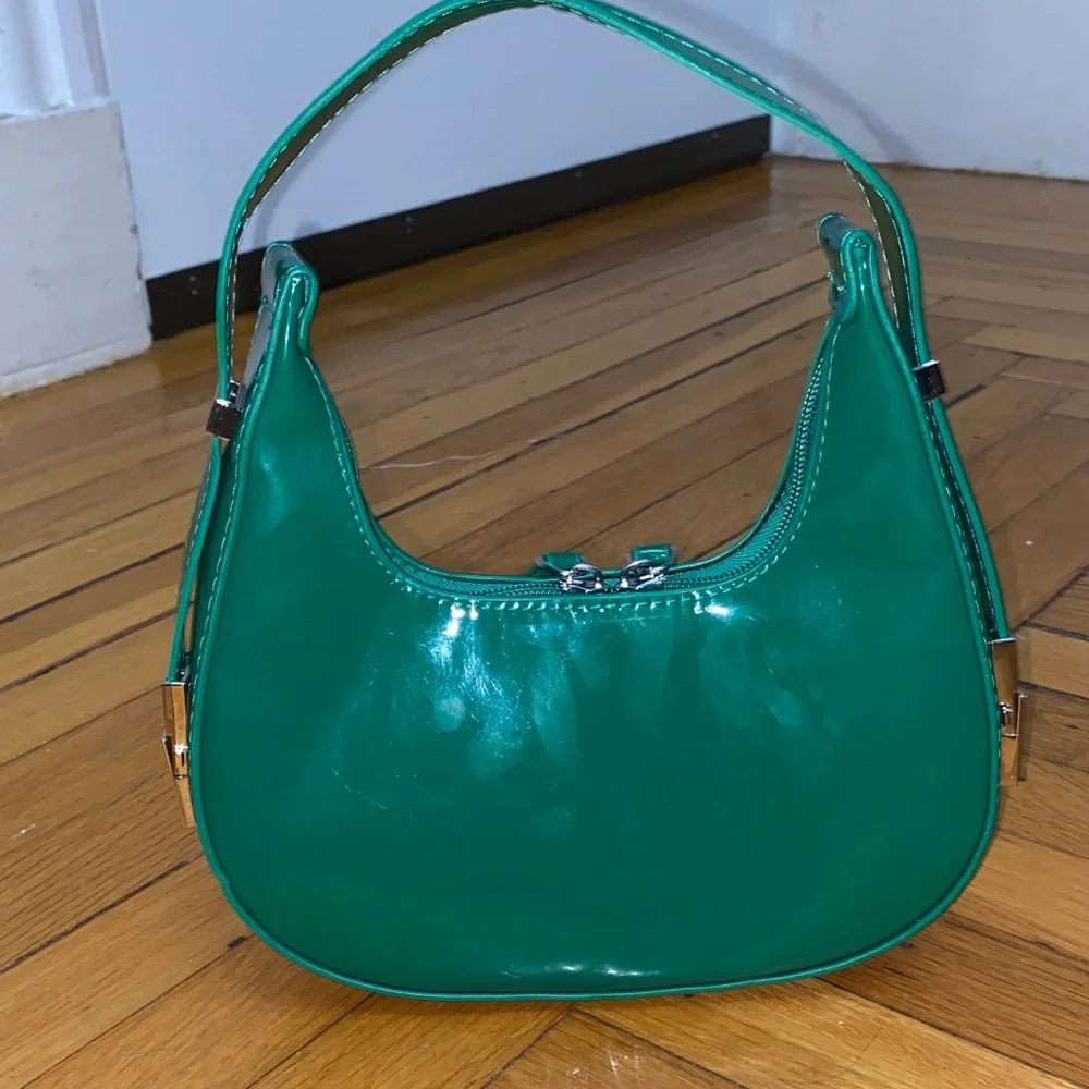 clutch Shoulder Bag Green Women's Handbag purse